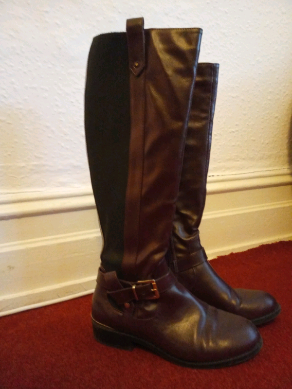 debenhams ladies leather boots